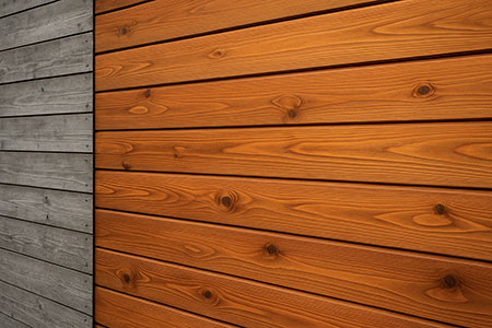 Nettoyage bardage en bois